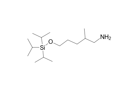 2-Methyl-5-((triisopropylsilyl)oxy)pentan-1-amine