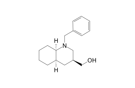 [(3S*,4aR*,8aR*)-1-Benzyldecahydroquinolin-3-yl]methanol