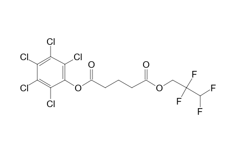 Glutaric acid, 2,2,3,3-tetrafluoropropyl pentachlorophenyl ester