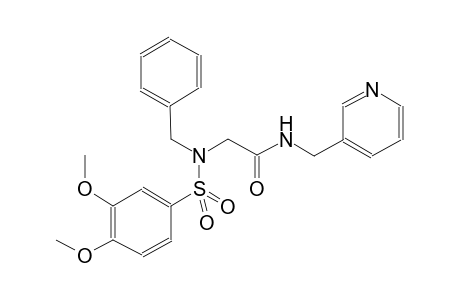 acetamide, 2-[[(3,4-dimethoxyphenyl)sulfonyl](phenylmethyl)amino]-N-(3-pyridinylmethyl)-
