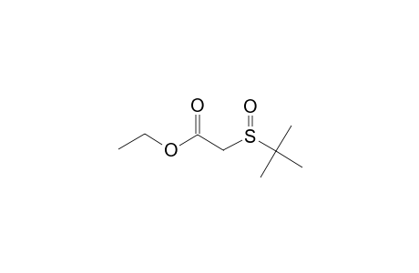 Acetic acid, [(1,1-dimethylethyl)sulfinyl]-, ethyl ester