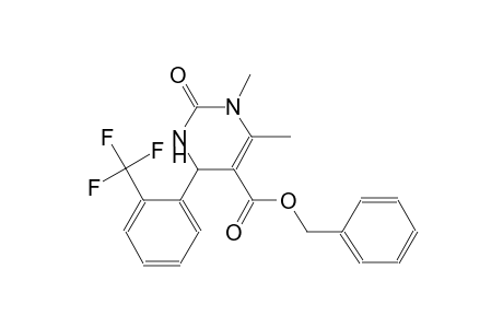 Benzyl 1,6-dimethyl-2-oxo-4-[2-(trifluoromethyl)phenyl]-1,2,3,4-tetrahydro-5-pyrimidinecarboxylate