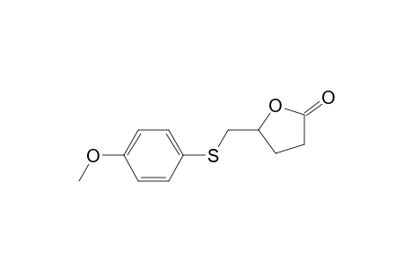 2(3H)-Furanone, dihydro-5-[[(4-methoxyphenyl)thio]methyl]-