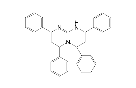 3,4,6,7,8,9-Hexahydro-2,4,6,8-tetraphenyl-2H-pyrimido[1,2-a]pyrimidin-9a(1H)-yliumchloride