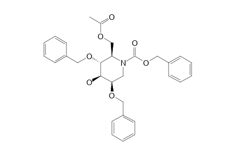6-O-ACETYL-2,4-DI-O-BENZYL-N-BENZYLOXYCARBONYL-1,5-DIDEOXY-1,5-IMINO-D-MANNITOL