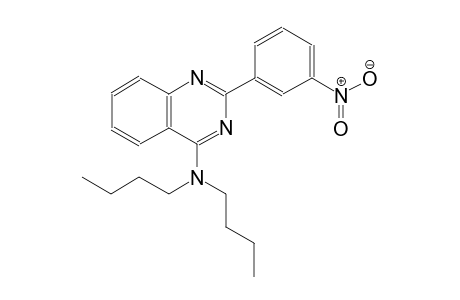 N,N-dibutyl-2-(3-nitrophenyl)-4-quinazolinamine