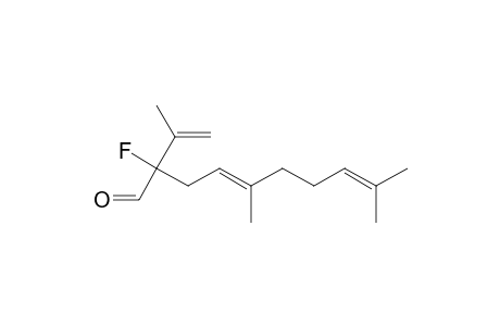 2-Fluoro-5,9-dimethyl-2-(1-methylvinyl)-4,8-decadienal