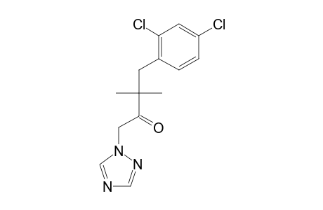 2-Butanone, 4-(2,4-dichlorophenyl)-3,3-dimethyl-1-(1H-1,2,4-triazol-1-yl)-