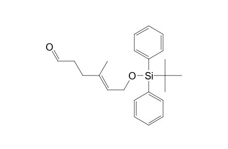 (E)-6-[(tert-Butyldiphenylsilyl)oxy]-4-methylhex-4-enal