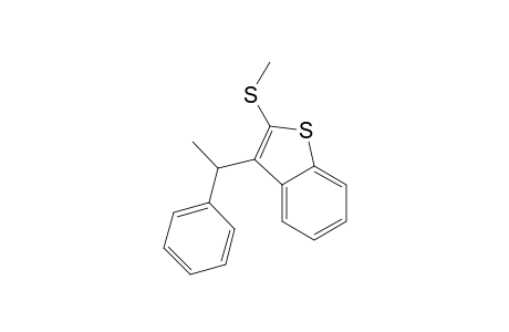 2-(methylthio)-3-(1-phenylethyl)-1-benzothiophene