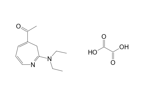 2-(diethylamino)-3H-azepin-4-yl methyl ketone, oxalate