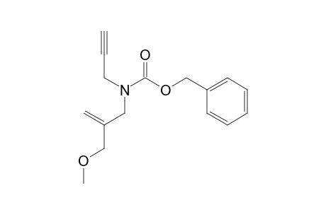 Benzyl-2-H(methoxymethyl)allyl(prop-2-ynyl)carbamate
