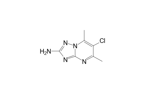 6-Chloro-5,7-dimethyl[1,2,4]triazolo[1,5-a]pyrimidin-2-amine