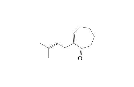 2-Cyclohepten-1-one, 2-(3-methyl-2-butenyl)-