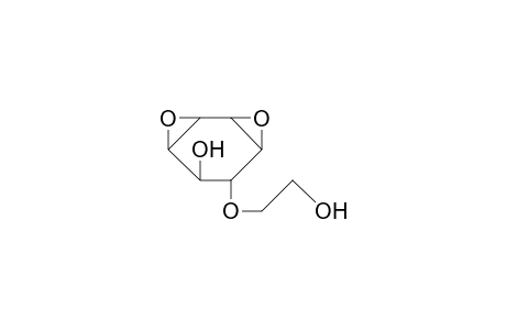 6-(2-Hydroxy-ethoxy)-(1a,2a,4a,5b,6a,7A)-3,8-dioxa-tricyclo(5.1.0.0/2,4/)octan-5-ol