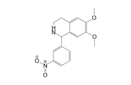 6,7-Dimethoxy-1-(3-nitrophenyl)-1,2,3,4-tetrahydroisoquinoline