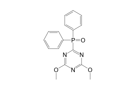 2-(DIPHENYLPHOSPHORYL)-4,6-DIMETHOXY-1,3,5-TRIAZINE