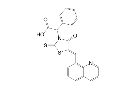3-thiazolidineacetic acid, 4-oxo-alpha-phenyl-5-(8-quinolinylmethylene)-2-thioxo-, (5Z)-
