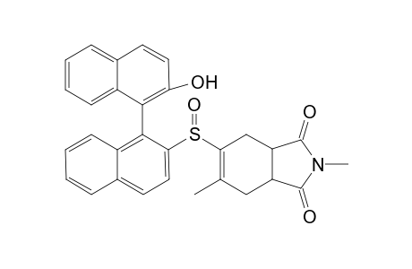 (3aR,7aS,Sa,Ss)-3a,4,7,7a-Tetrahydro-5-(2'-hydroxy-1,1'-binaphthalen-2-sulfinyl)-2,6-dimethyl-1H-isoindole-1,3(2H)-dione