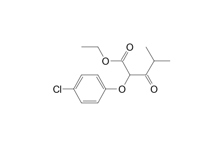 Ethyl 2-(4-chlorophenoxy)-3-oxo-4-methylpentanoate