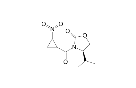 N-[2'-Nitrocyclopropanoyl]-4-isopropyl-1,3-isoxazolidin-2-one