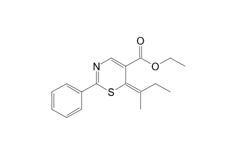 (E/Z)-6-(2-Butylidene)-6H-5-ethoxycarbonyl-2-phenyl-1,3-thiazine