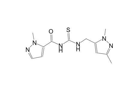 N-[(1,3-dimethyl-1H-pyrazol-5-yl)methyl]-N'-[(1-methyl-1H-pyrazol-5-yl)carbonyl]thiourea