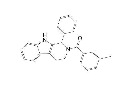 2-(3-methylbenzoyl)-1-phenyl-2,3,4,9-tetrahydro-1H-beta-carboline