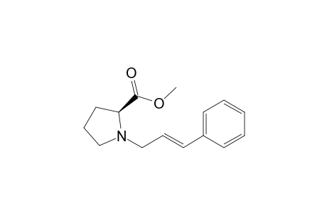 (S)-Methyl 1-Cinnamylpyrrolidin-2-carboxylate