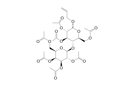 Allyl-2,3,6-tri-O-acetyl-4-O-(2,3,4,6-tetra-O-acetyl-b-d-galactopyranosyl)-d-glucopyranoside