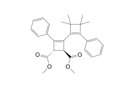 Dimethyl 3-phenyl-4-(2-phenyl-3,3,4,4-tetramethylcyclobutenyl)cyclobut-3-ene-1,2-dicarboxylate