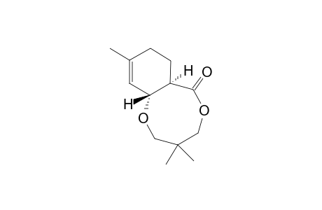 4,4,11-Trimethyl-2,6-dioxabicyclo[6.4.0]-1.beta.H,8.alpha.H-dodec-11-en-7-one