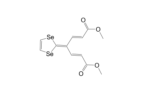 Dimethyl 4-(1,3-Diselenolidene)hepta-2,5-diendioate