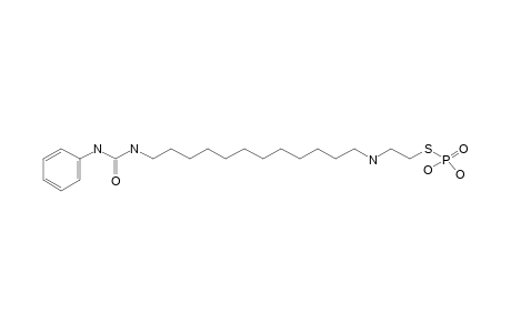 N-Phenyl-N'-12-[2-thiophosphatoethyl]aminododecylurea