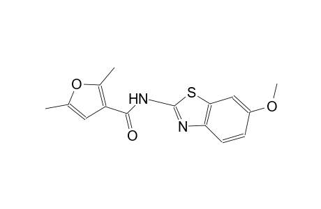 N-(6-methoxy-1,3-benzothiazol-2-yl)-2,5-dimethyl-3-furamide