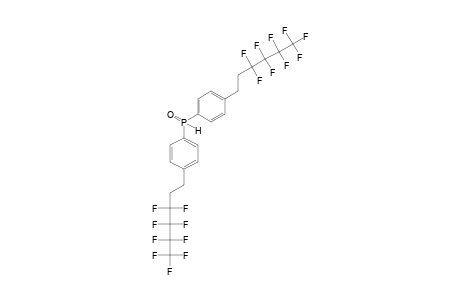 BIS-[4-(3,3,4,4,5,5,6,6,6-NONAFLUOROHEXYL)-PHENYL]-PHOSPHINE-OXIDE