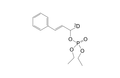 (+-)-(E)-1-[2H1]-3-Phenylprop-2-enyl diethyl phosphate