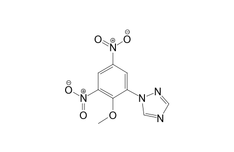 1-(2-Methoxy-3,5-dinitrophenyl)-1H-1,2,4-triazole