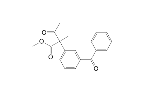 Methyl 2-Methyl-3-oxo-2-(3'-benzoyl)phenylbutanoate