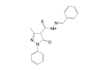 N1-Benzylidene-3,4-dihydro-3-methyl-5-oxo-1-phenylpyrazol-4-thiocarbohydrazide