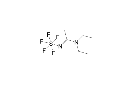 N,N-diethyl-N'-pentafluoropersulfuranyl-acetamidine