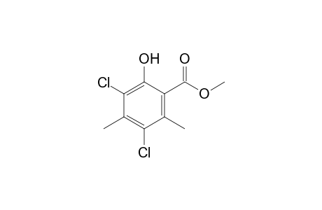 Methyl 3,5-dichloro-2-hydroxy-4,6-dimethylbenzoate