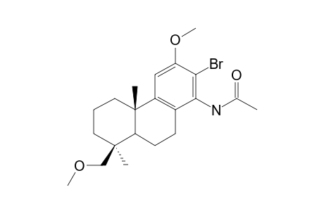 N-(13-bromo-12,19-dimethoxypodocarpa-8,11,13-trien-14-yl)acetamide
