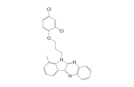 6-[3-(2,4-dichlorophenoxy)propyl]-7-methyl-6H-indolo[2,3-b]quinoxaline