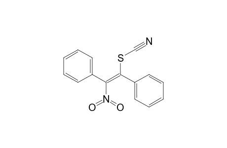 Thiocyanic acid, 2-nitro-1,2-diphenylethenyl ester, (E)-