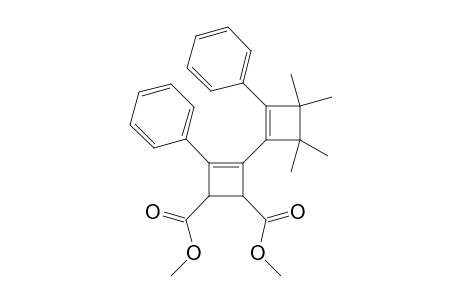 Dimethyl 3-phenyl-4-(2-phenyl-3,3,4,4-tetramethylcyclobutenyl)cyclobut-3-ene-1,2-dicarboxylate isomer