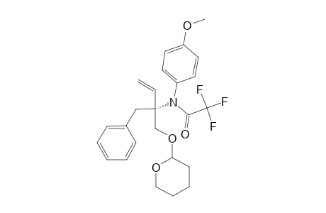 N-(PARA-METHOXYPHENYL)-O-(TETRAHYDRO-2'-H-PYRAN-2'-YL)-N-TRIFLUOROACETYL-ALPHA-VINYLPHENYLALANINOL