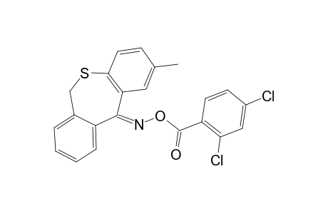 11-[O-(2,4-DICHLOROBENZOYL)-OXIMINO]-2-METHYL-6,11-DIHYDRODIBENZO-[B,E]-THIEPINE
