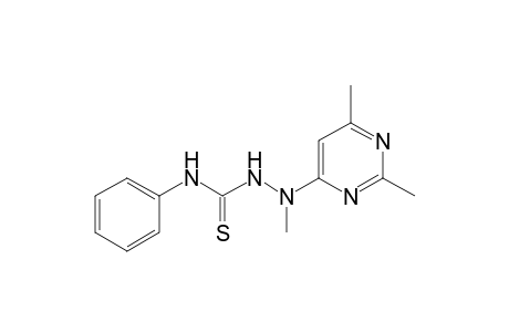 1-[(2,6-dimethyl-4-pyrimidinyl)-methylamino]-3-phenylthiourea