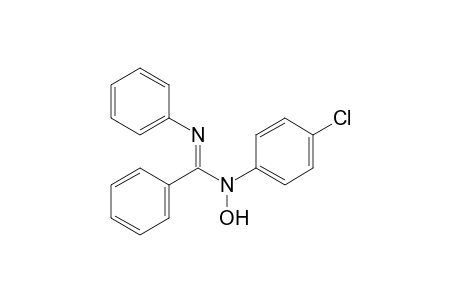 N-(p-chlorophenyl)-N-hydroxy-N'-phenylbenzamidine